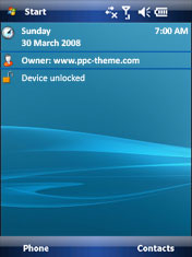 blue lines ppc theme